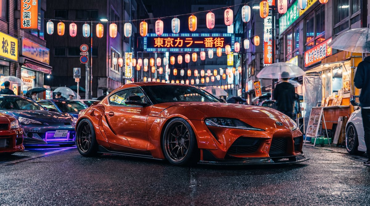 黄色仓库视频：丰田Supra改装